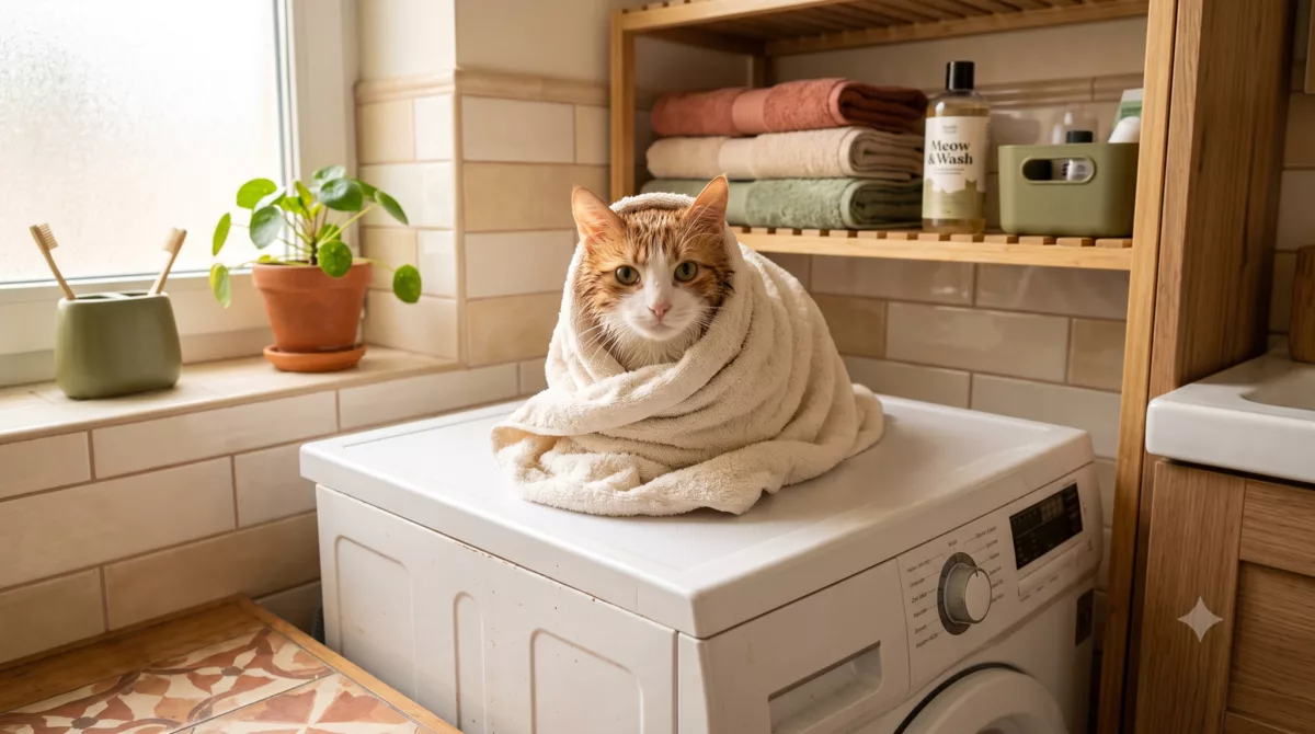 Чи можна купати кота і як часто