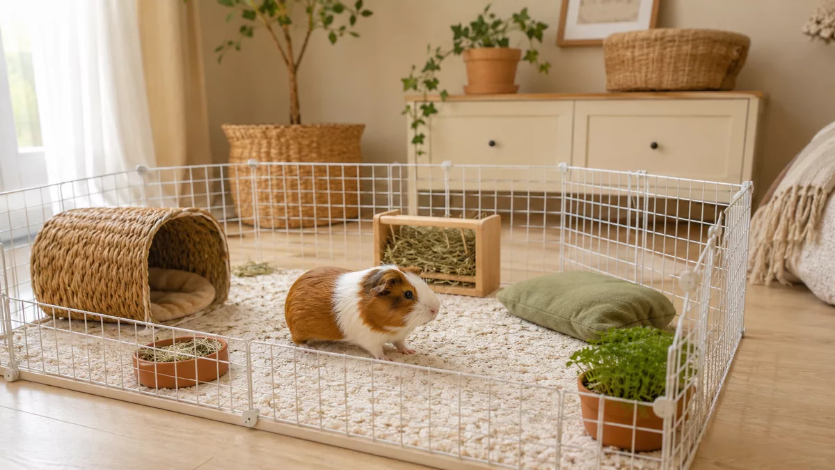 Вигул гризуна поза кліткою: як облаштувати безпечний простір
