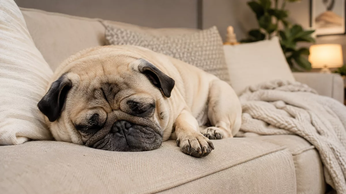 Mops ohliad porody pliusy minusy
