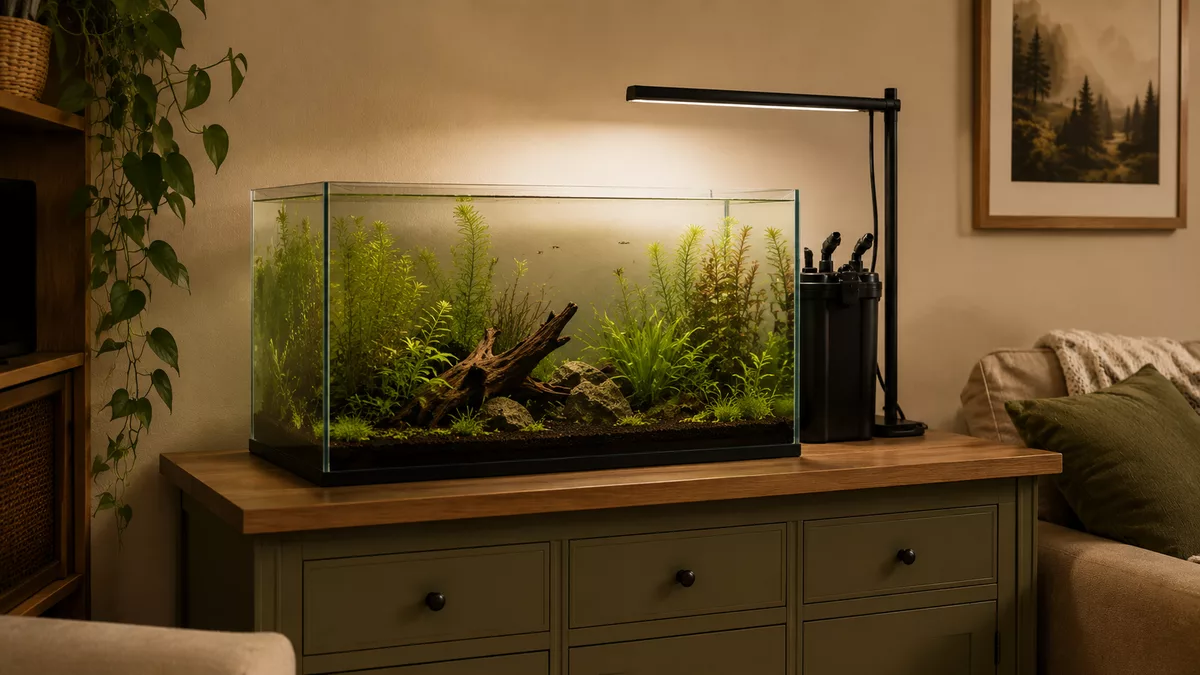 Skilky koshtuie zapustyty akvarium