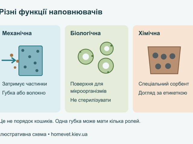 Як чистити акваріумний фільтр і доглядати за наповнювачами
