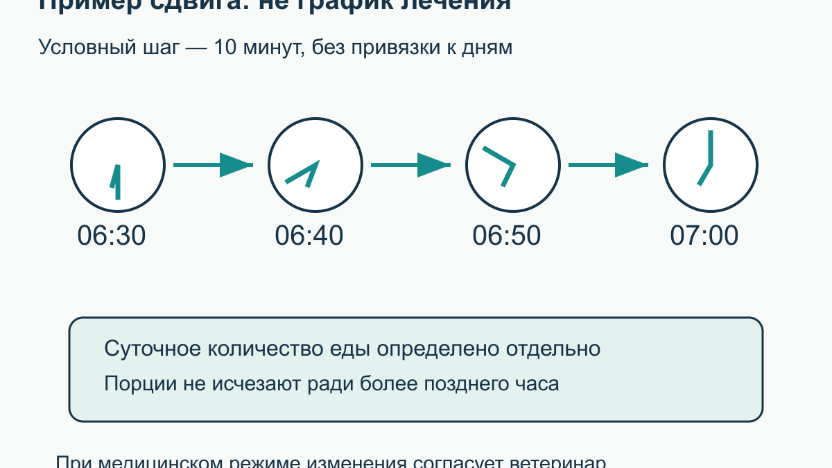 Кот будит ради завтрака: как менять время кормления