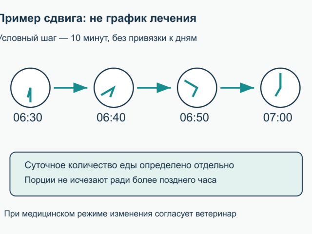 Кот будит ради завтрака: как менять время кормления